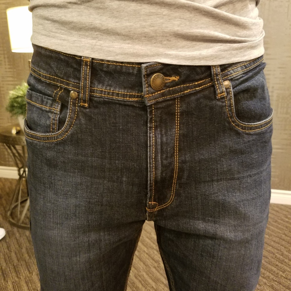 NEW! Men's "Rochester" Dark Wash Denim Jeans - Picture 4 of 5